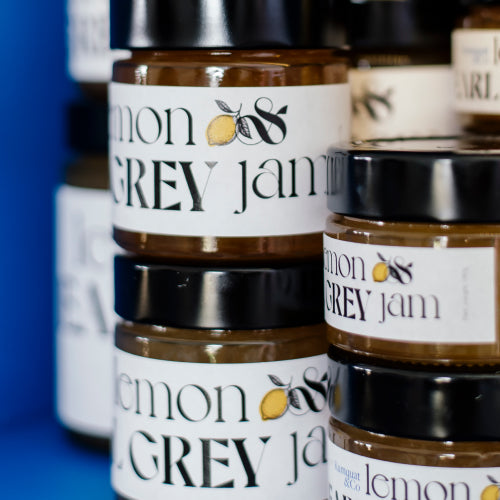 Lemon and earl grey jam