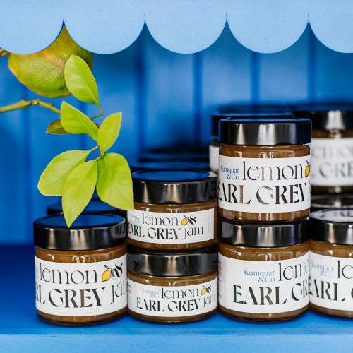 Lemon and earl grey jam