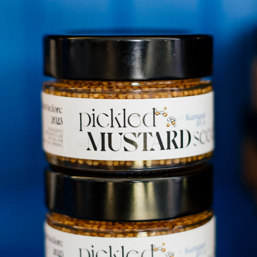 Pickled mustard seeds