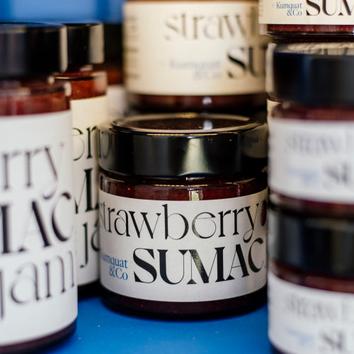 Strawberry and sumac jam